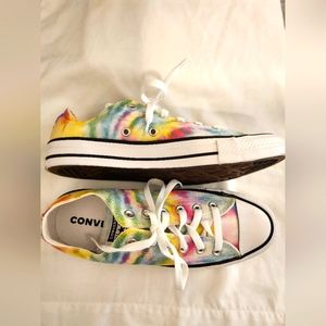 Womens Converse Chuck Taylor All Star Lo Sneaker - Tie Dye